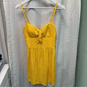 AUW Yellow floral sundress